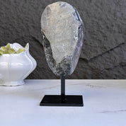 Amethyst Crystal on Metal Stand, Extra Large amethyst