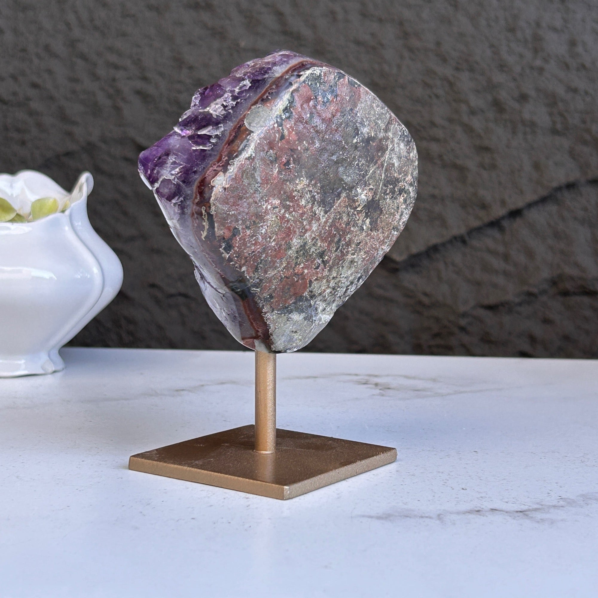 Amethyst geode, genuine amethyst