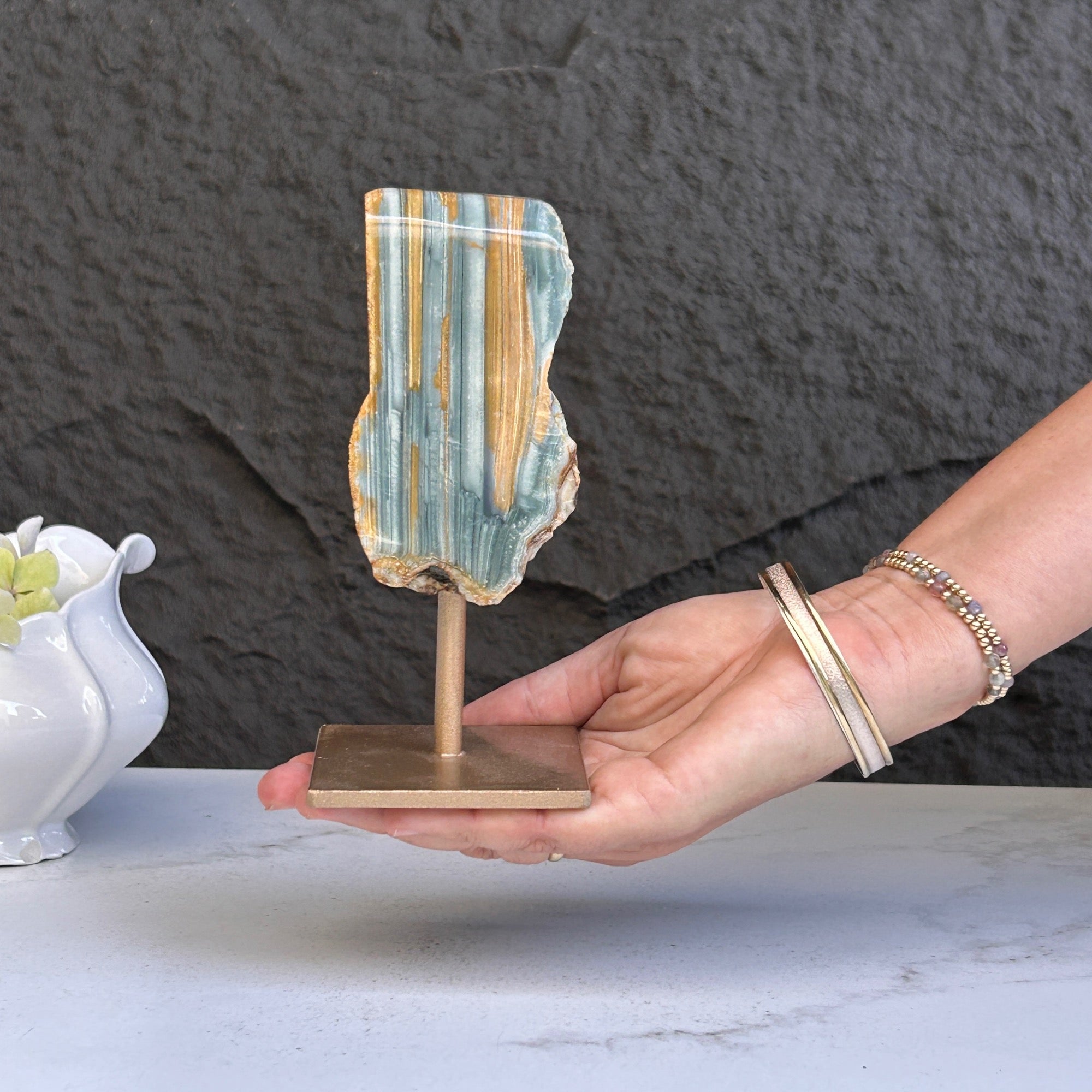 Jasper geode, genuine jasper