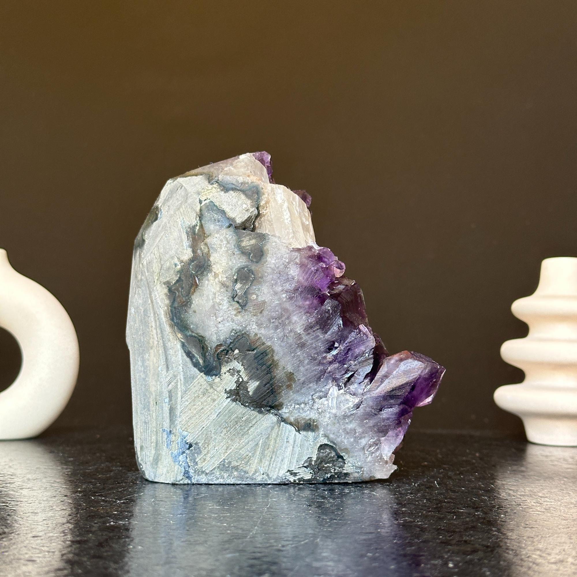 Amethyst Geode, Crystal Cluster from Uruguay, Extra Large amethyst, Anxiety Crystals with incredible agate edges