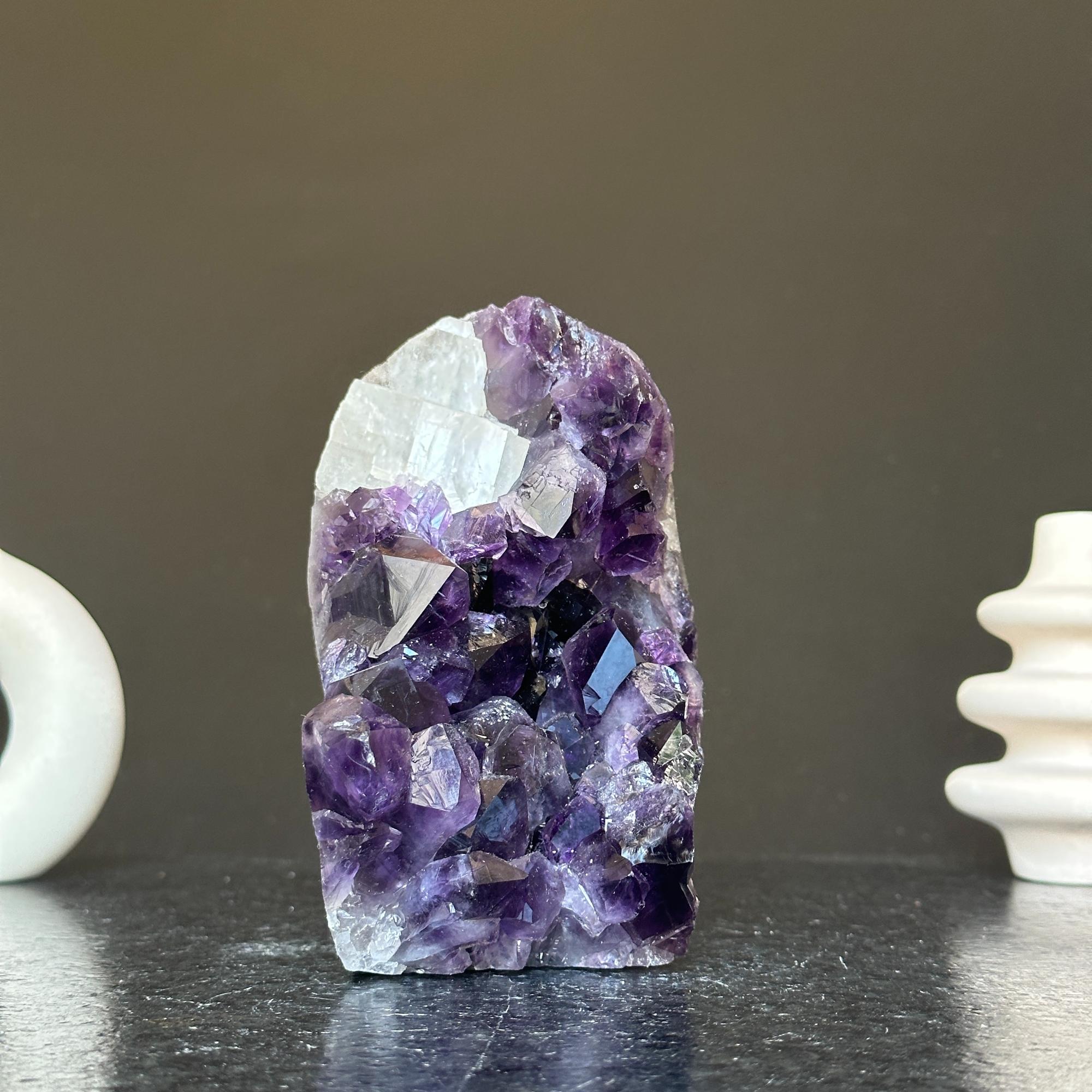 Amethyst Geode, Crystal Cluster from Uruguay, Extra Large amethyst, Anxiety Crystals with incredible agate edges