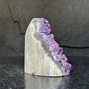 Large Amethyst geode, Unique crystal cluster with Agate formations