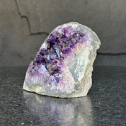 Large Amethyst Crystal Stone, Deep Purple Uruguayan Amethyst Geode , Anniversary Gift for Collectors