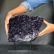 XXL Premium Amethyst Geode, Extra Large Crystal, Unique Crystal Gift