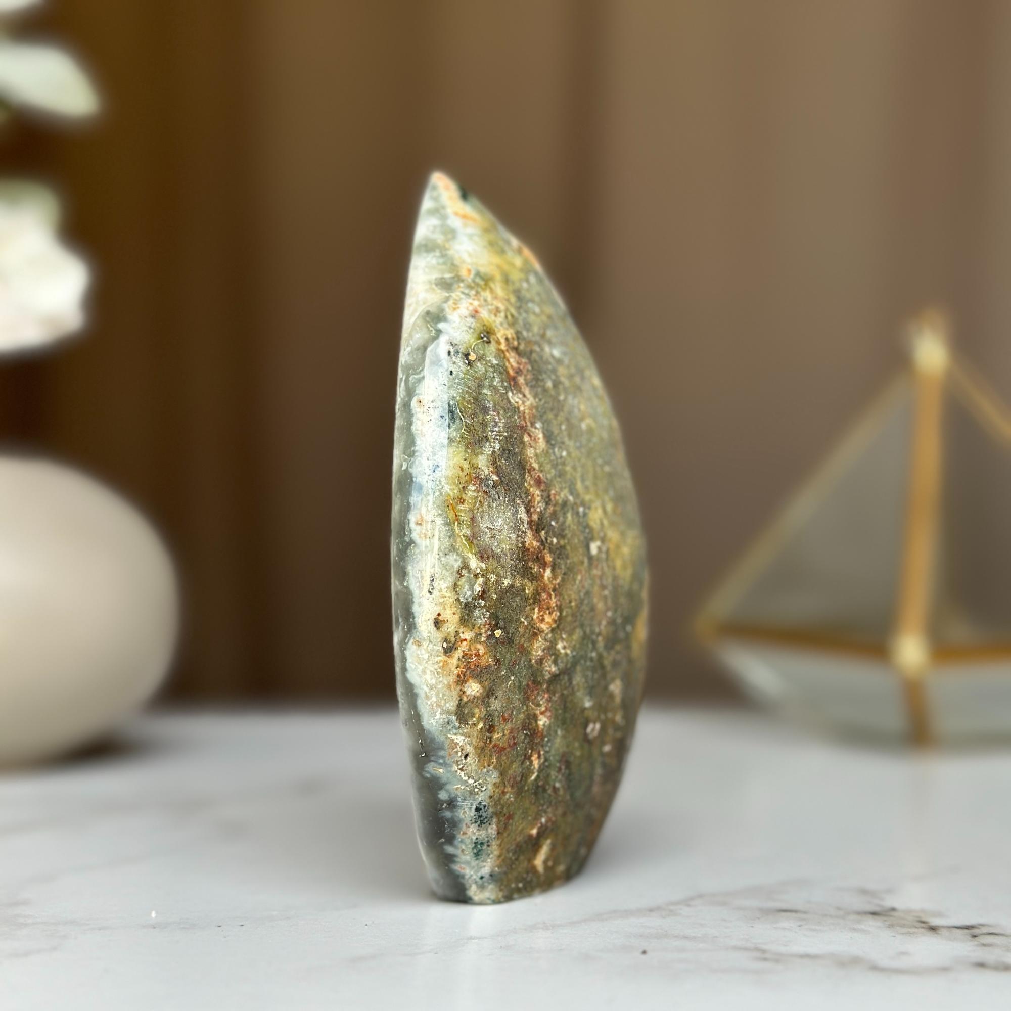 Agate flame, Crystal flame for decoration