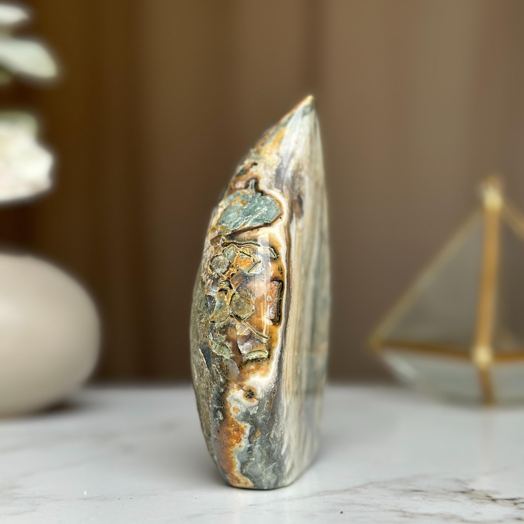 Agate flame, Crystal flame for decoration