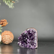 Large crystals Amethyst geode, Unique crystal cluster with FREE GIFT BOX