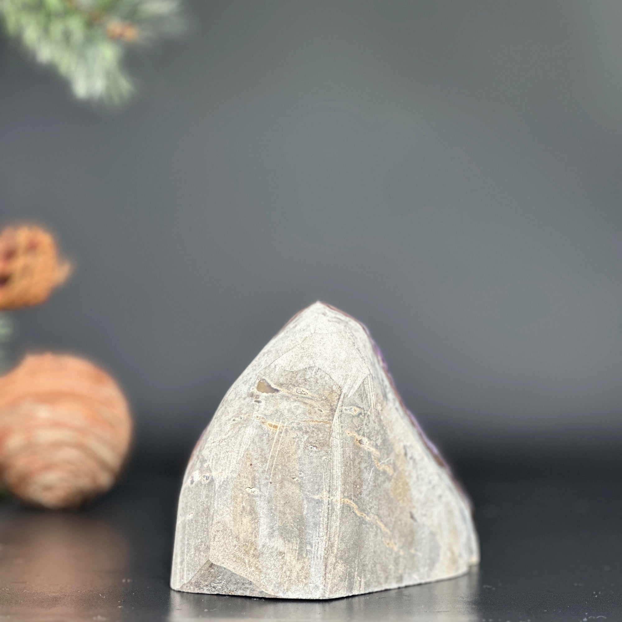 Large amethyst geode with FREE GIFT BOX, Mindfulness gift