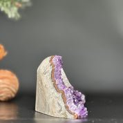 Large amethyst geode with FREE GIFT BOX, Mindfulness gift