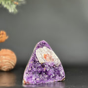 Large amethyst geode with FREE GIFT BOX, Mindfulness gift