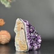 Cathedral Amethyst geode, Unique raw amethyst cluster