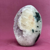 Large Uruguayan Quartz Geode Egg