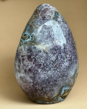 Crystal Geode, home decor with crystals eggs, quartz and agate find