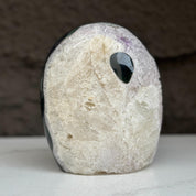 Large Uruguayan Quartz Geode Egg