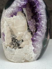 Large Uruguayan Quartz Geode Egg