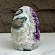 Amethyst Cut Base Crystal, Quartz Geodes, AAA Grade, Amethyst Free Standing Crystal