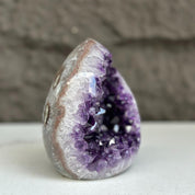 Amethyst Cut Base Crystal, Quartz Geodes, AAA Grade, Amethyst Free Standing Crystal