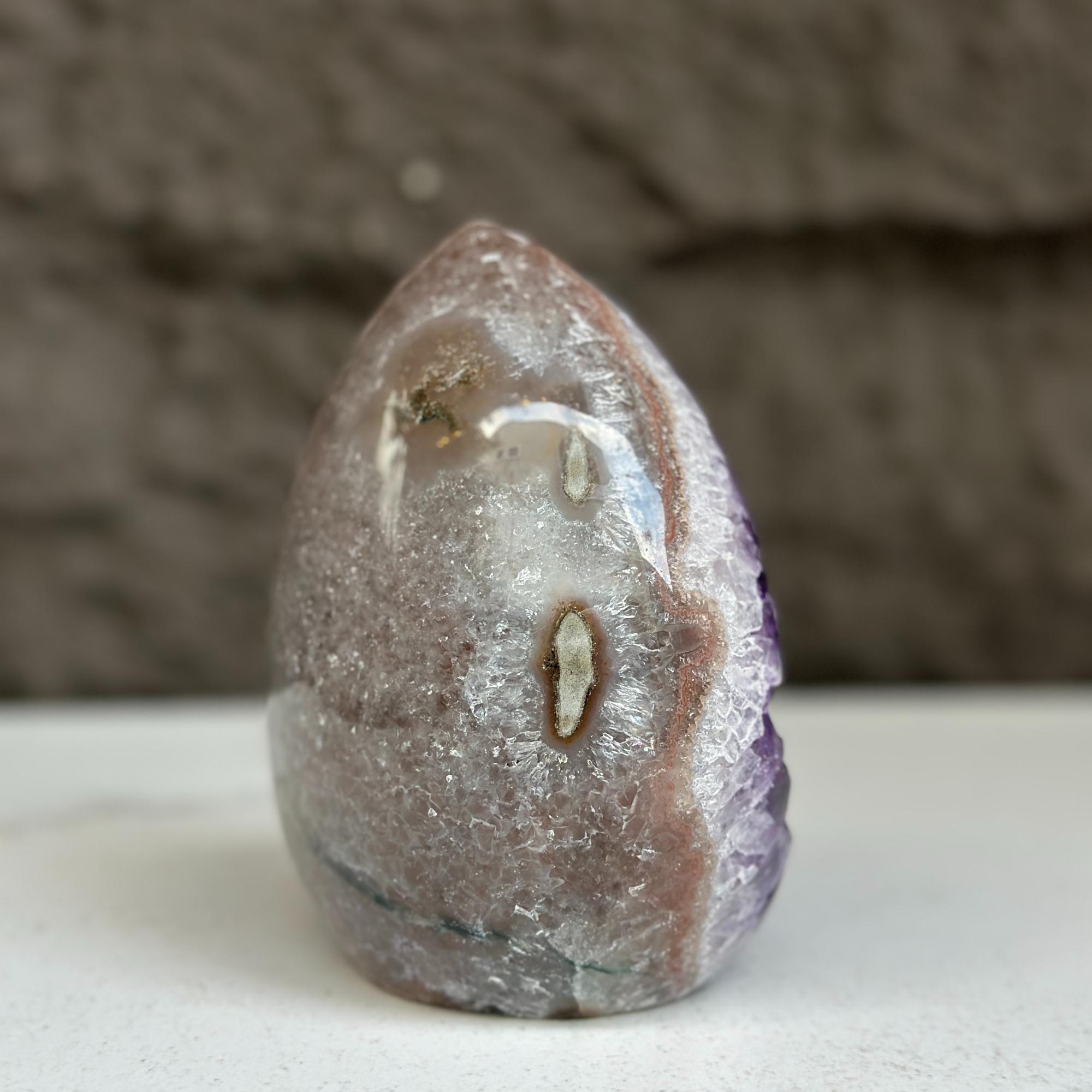 Amethyst Cut Base Crystal, Quartz Geodes, AAA Grade, Amethyst Free Standing Crystal