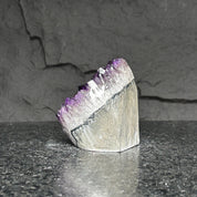 Deep purple amethyst cathedral, 2LB amethyst crystal
