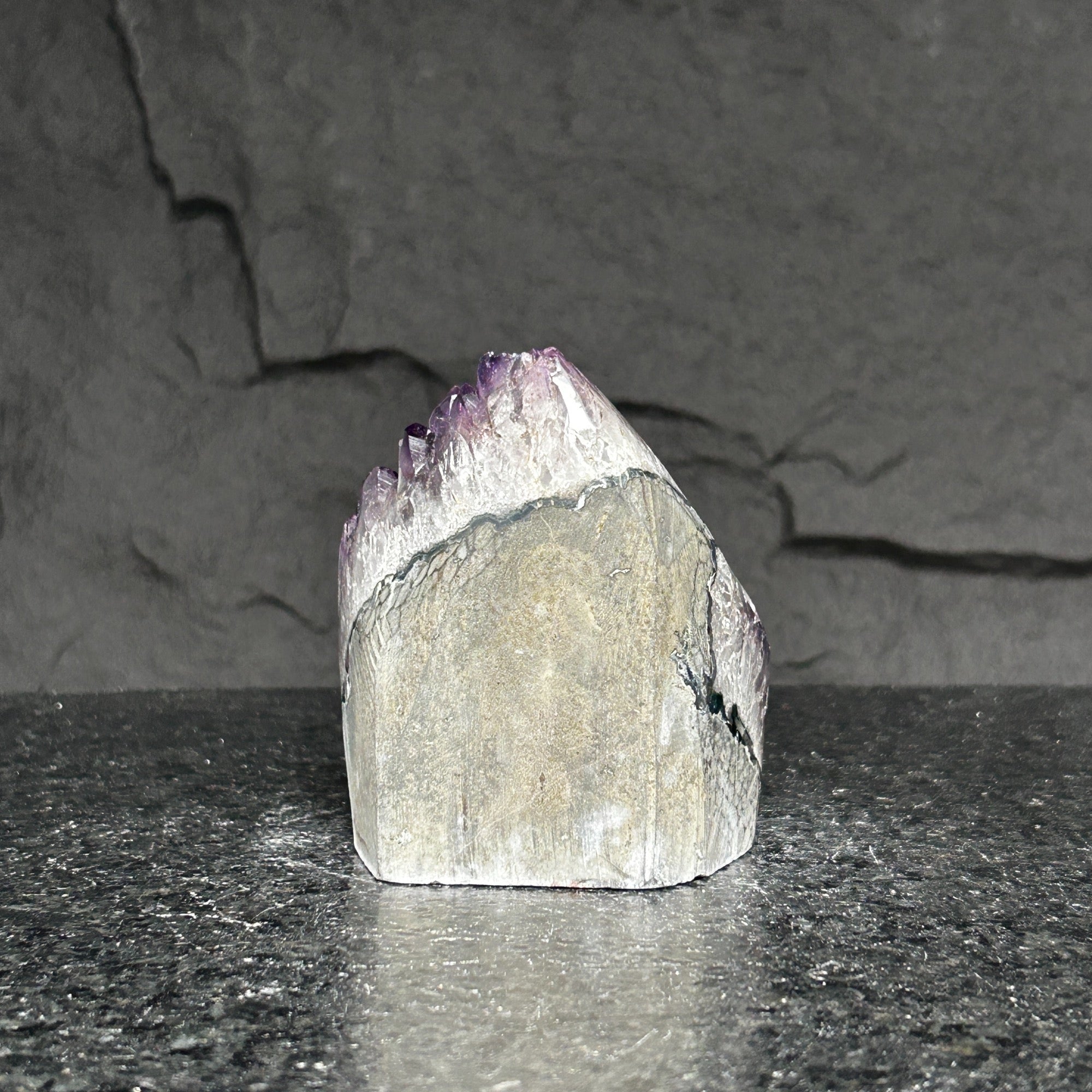 Deep purple amethyst cathedral, 2LB amethyst crystal
