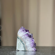 Cut Base Amethyst, Self Standing Crystal Cluster, Free Standing Amethyst