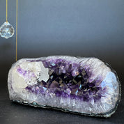 Giant Purple Amethyst Geode Crystal