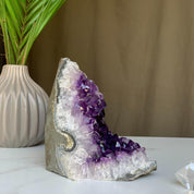 Amethyst Cut Base Crystal, Quartz Geodes, AAA Grade, Amethyst Free Standing Crystal