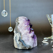 Amethyst Cut Base Crystal, Quartz Geodes, AAA Grade, Amethyst Free Standing Crystal