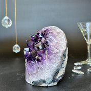 Amethyst Cut Base Crystal, Quartz Geodes, AAA Grade, Amethyst Free Standing Crystal