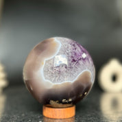 Amethyst Geode Sphere, Crystal Ball, Open Sphere, Extra large sphere