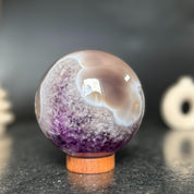 Amethyst Geode Sphere, Crystal Ball, Open Sphere, Extra large sphere