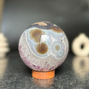 Largest amethyst sphere geode