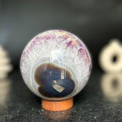 Largest amethyst sphere geode
