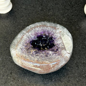 Natural Amethyst & Quartz Geode