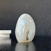 Large Uruguayan Quartz Geode Egg - Statement Crystal Display Piece
