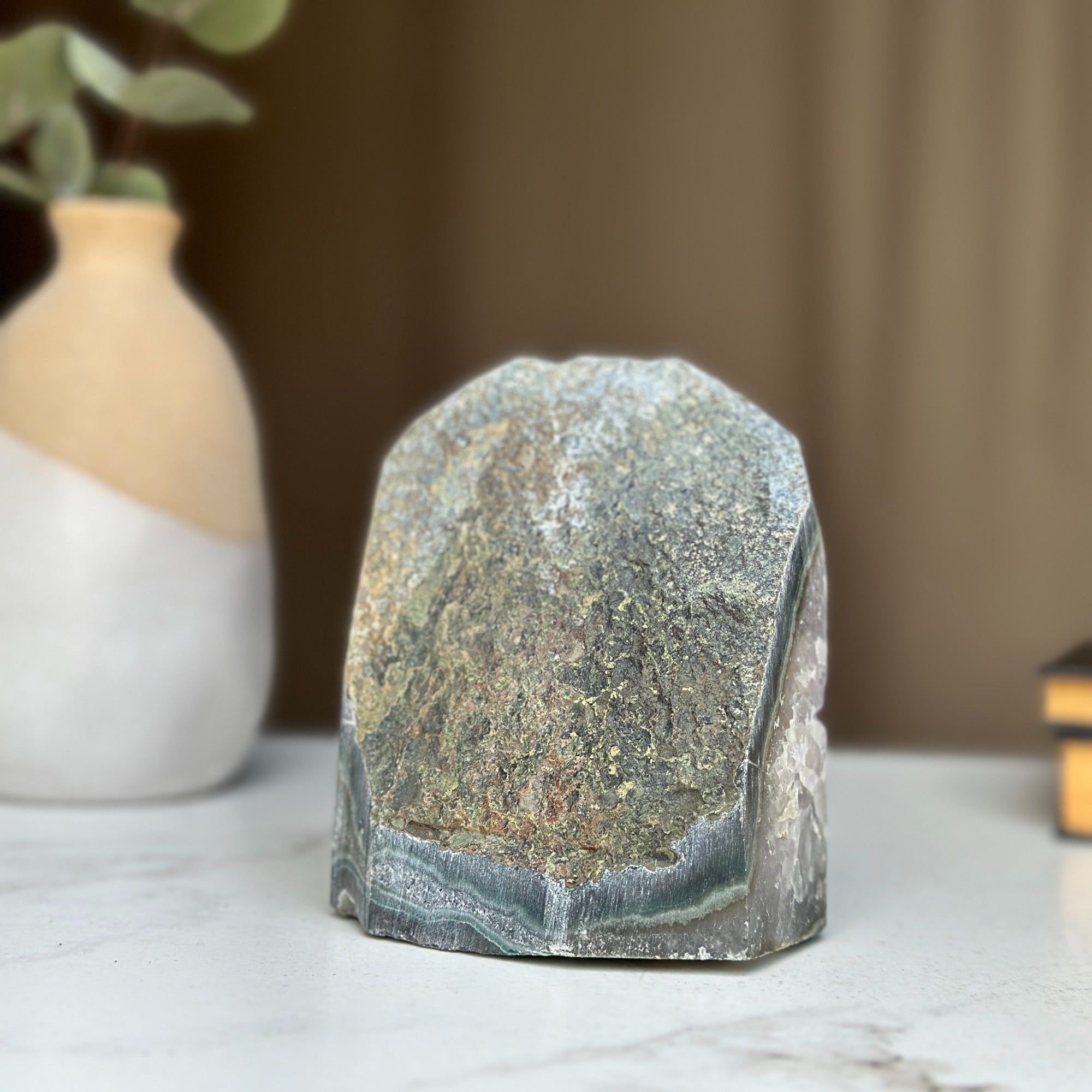 Purple crystal rock, large amethyst cluster for sale