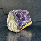 Uruguayan Amethyst Geode Cave With Agate Formations