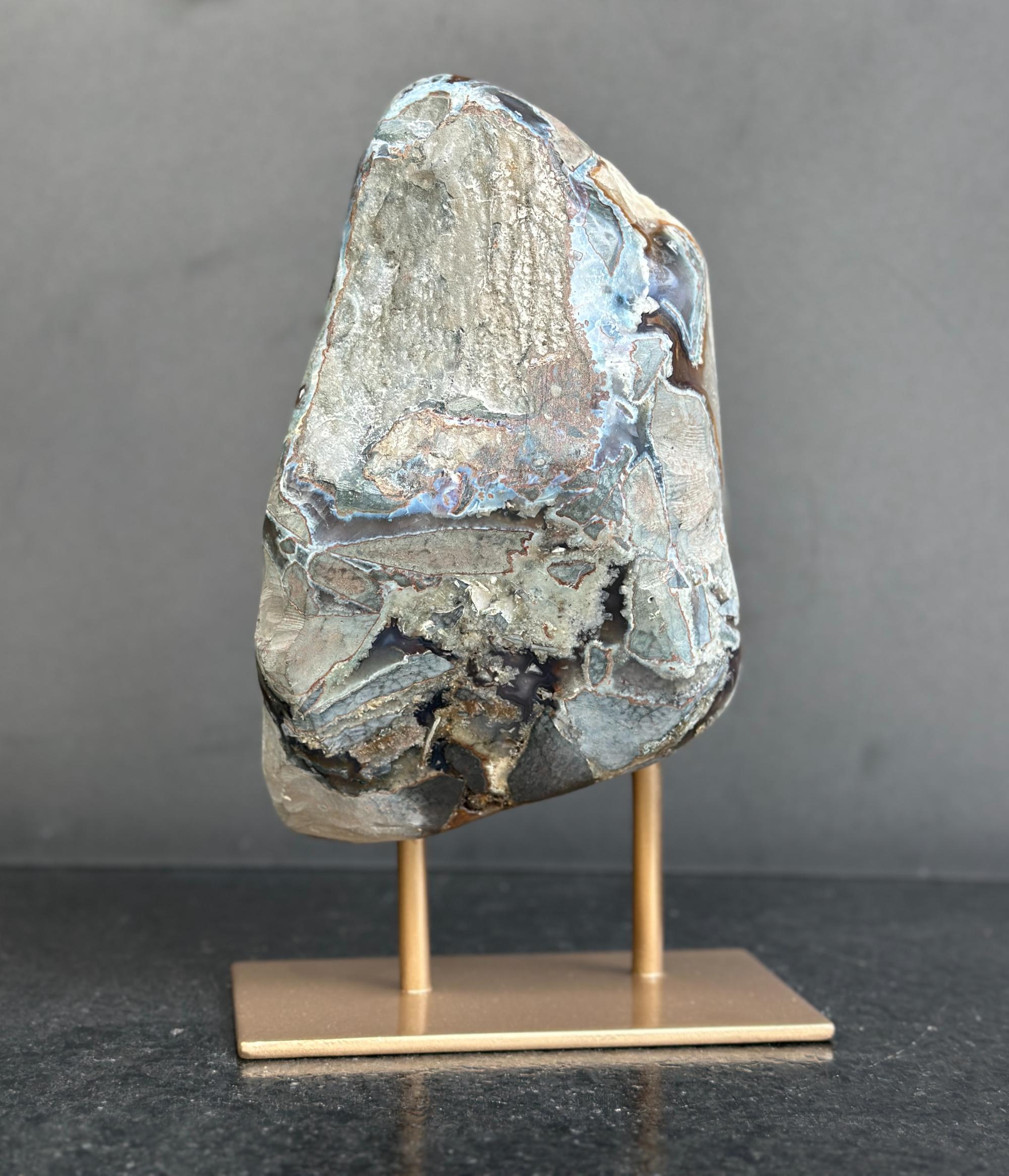 Mineral specimen on a stand