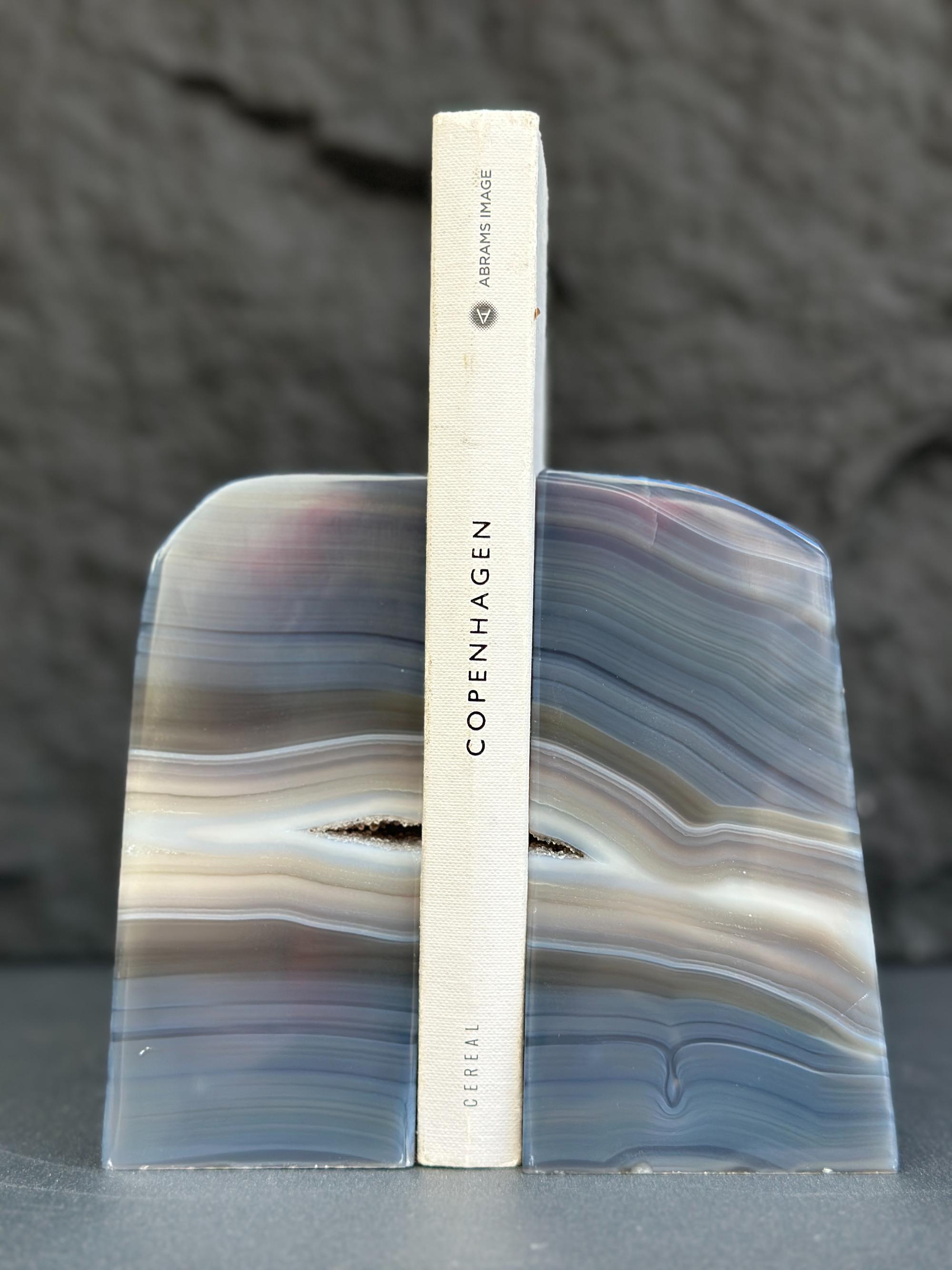 agate bookend
