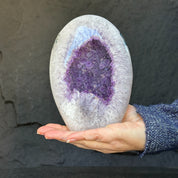 polished amethyst decoration