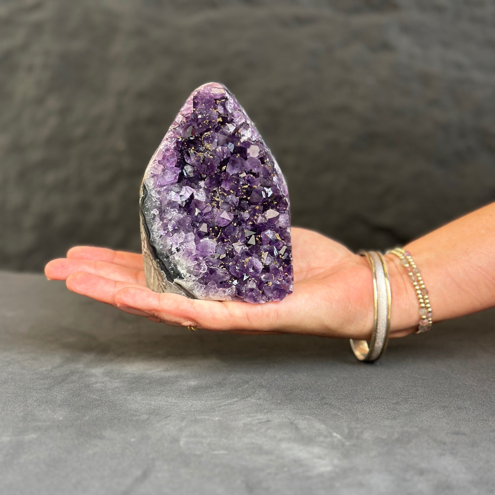 amethyst crystal for decoration
