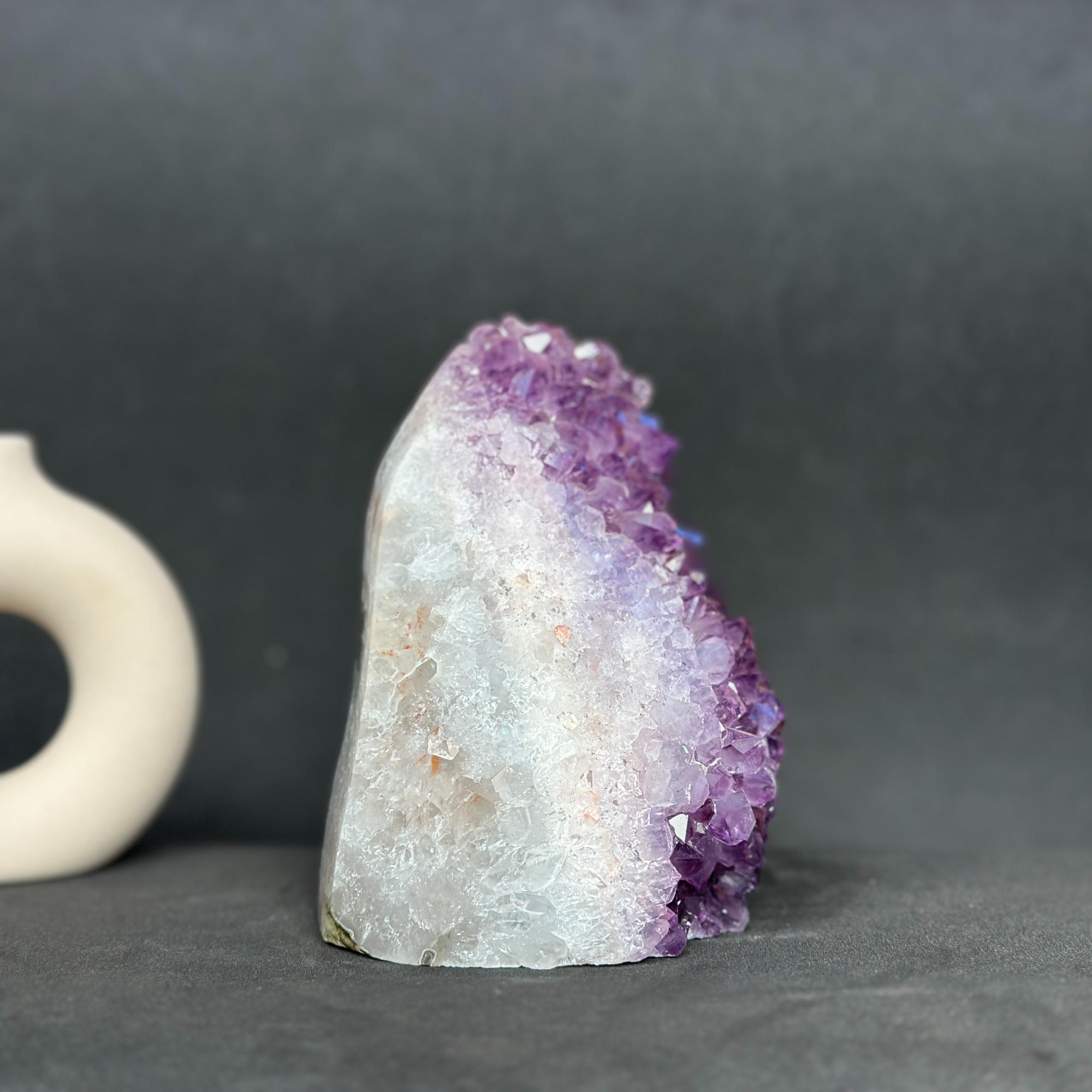 amethyst formations stone