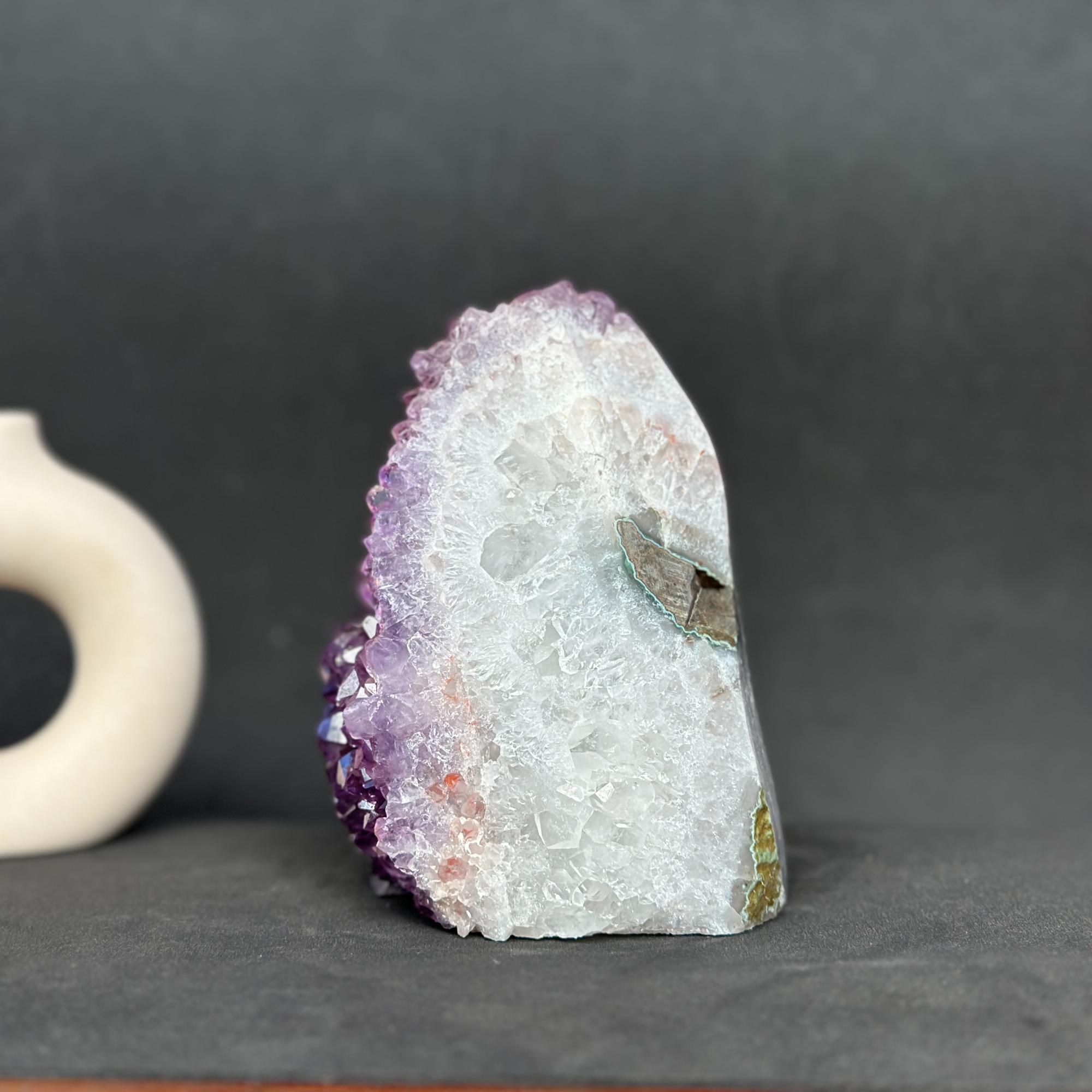 amethyst formations stone