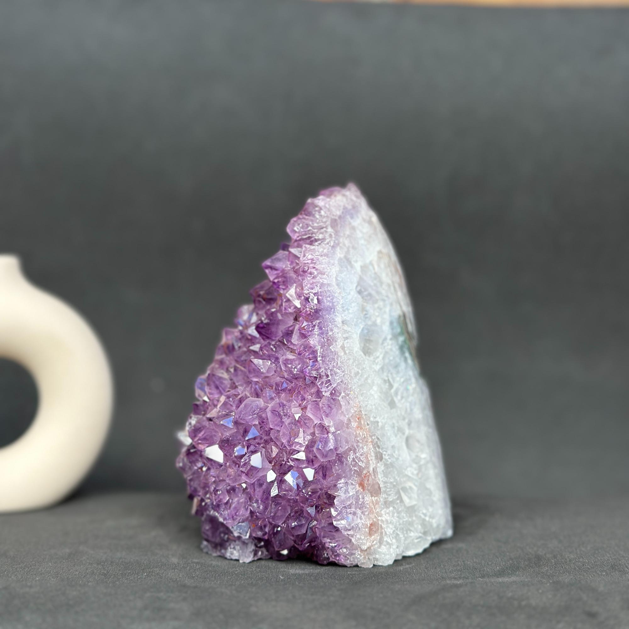 amethyst formations stone
