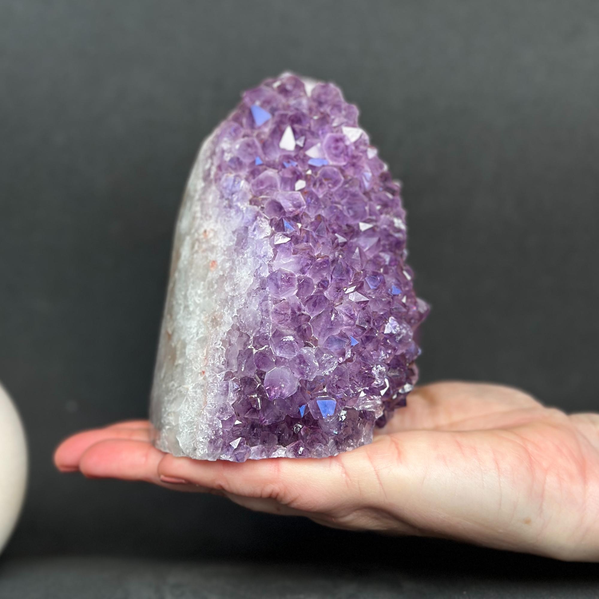 amethyst formations stone