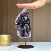 Top Grade Amethyst from Uruguay, Deep Purple and Large Crystals, Stone Decor, Raw amethysts