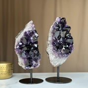 Top Grade Amethyst from Uruguay, Deep Purple and Large Crystals, Stone Decor, Raw amethysts