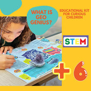 Geo Genius – Amethyst Discovery Kit for Kids (Ages 6+), Educational Crystal & Geology STEM Set