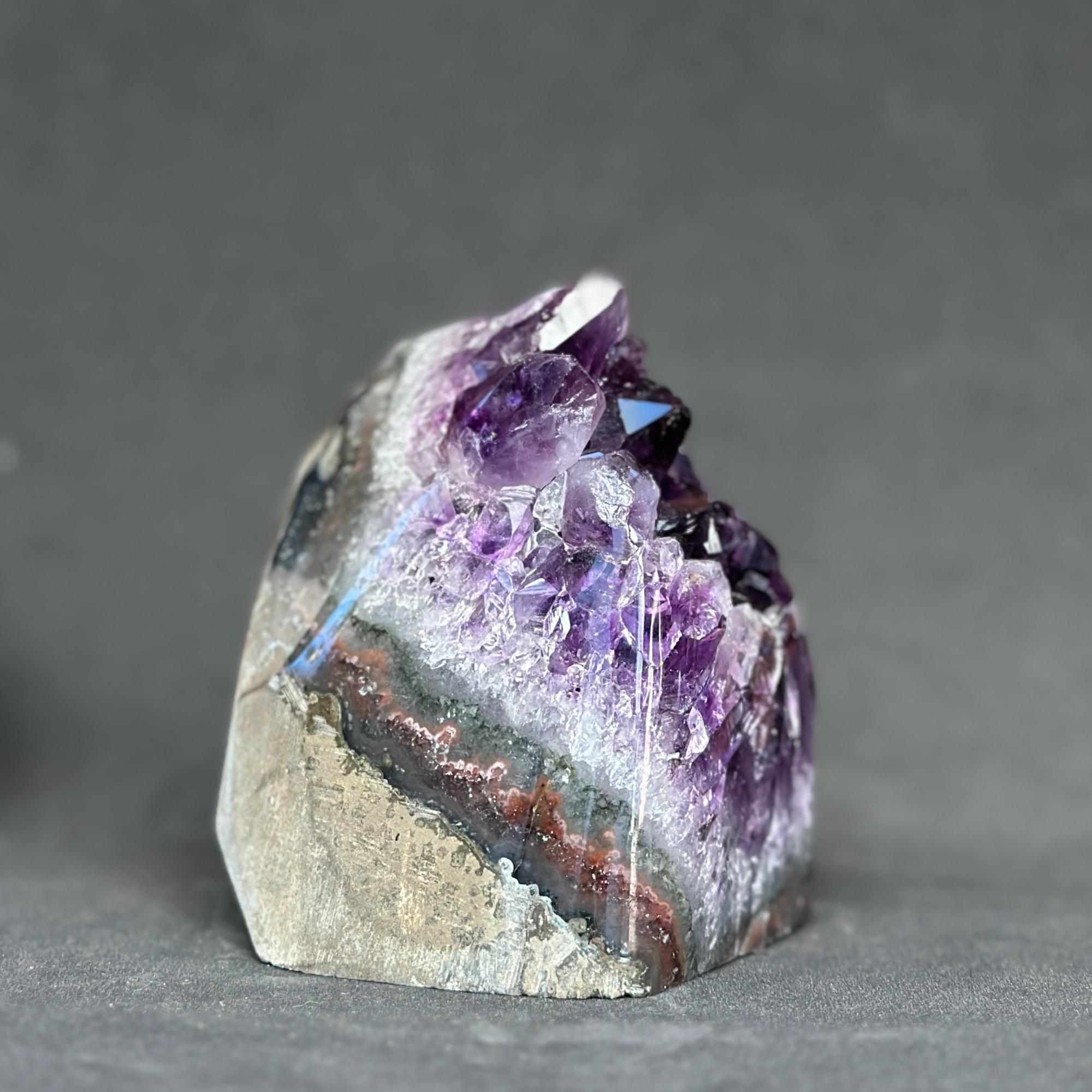 polished amethyst
