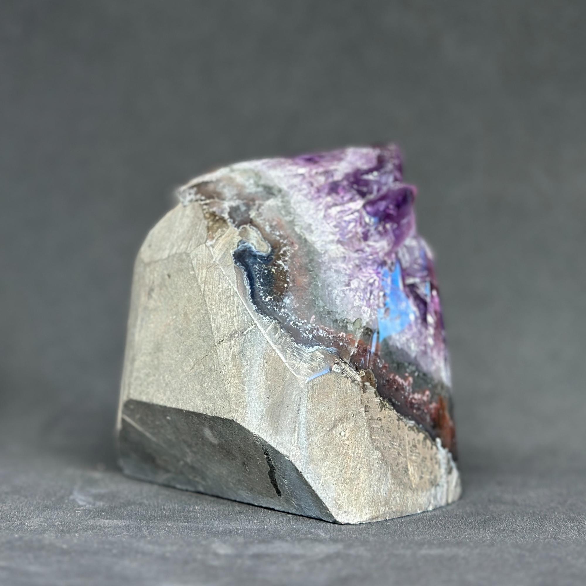 polished amethyst